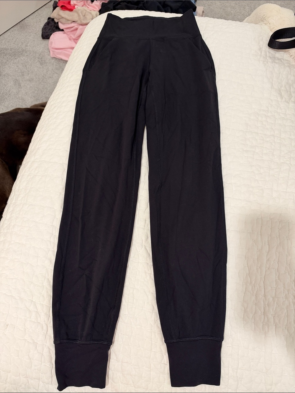 lululemon athletica Men's Black Slim Jogger Pants